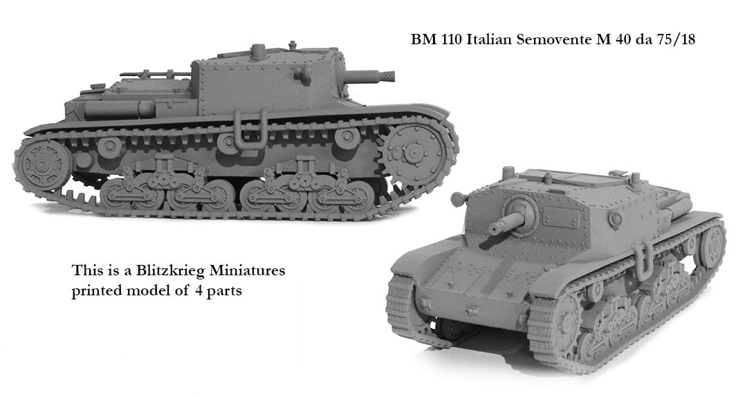 BM 110 Italian M40 - Perry Miniatures